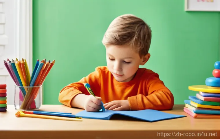 로보카폴리와 어린이 독서 프로그램 - **Prompt:** A warm and inviting scene of a parent and their child (approximately 6 years old) engros...