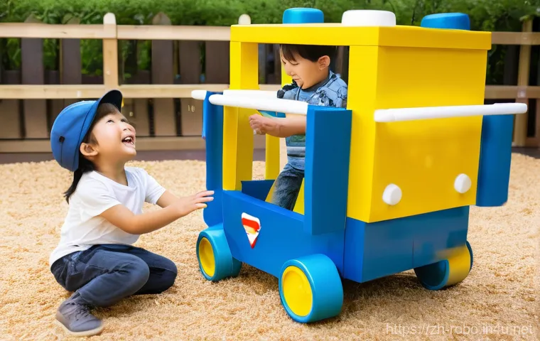 로보카폴리 장면 분석 - **Prompt:** A heartwarming and empathetic animated scene featuring Amber, the ambulance from "Roboca...