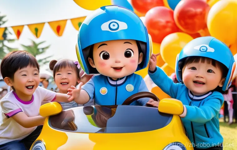 로보카폴리와 브랜드 마케팅 전략 - **Prompt 2: Imaginative Play with Robocar Poli Toys**
    Two happy, diverse children (a boy and a g...