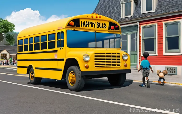 로보카폴리 브룸스타운 주민 소개 - **Prompt 1: Heroic Rescue in Brooms Town**
    An intricately detailed, vibrant illustration of Robo...