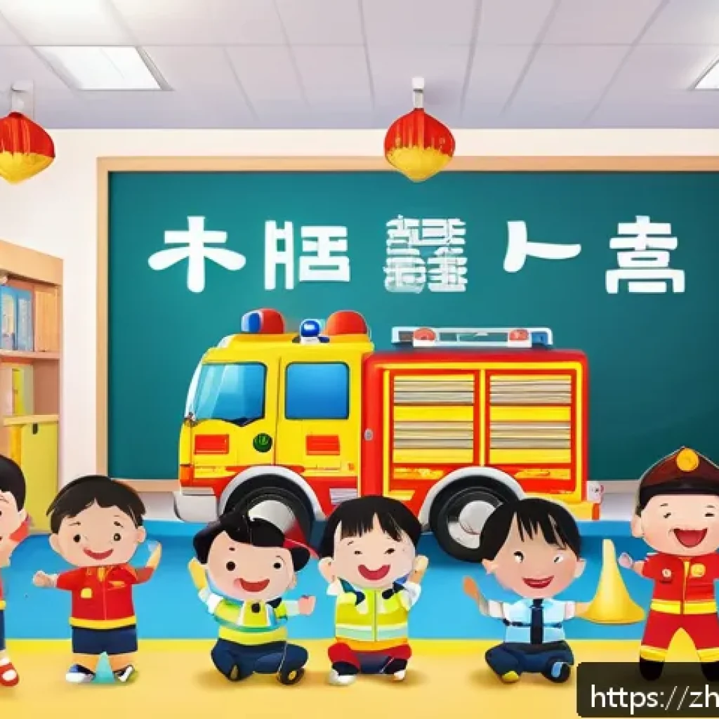로보카폴리의 어린이 안전 교육 효과 - A vibrant classroom scene where young children wearing colorful underwear and diapers (for toddlers)...