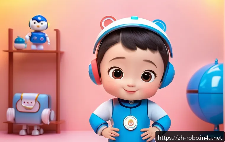 로보카폴리 팬아트 제작 과정 - A detailed fan art scene of Poli from Robocar Poli, depicted in a nostalgic childhood setting with w...
